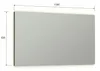 Wandspiegel >GENIO industrial< in Eiche - 120x65x2 Produktbild-Vorschau 2