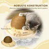 Jouet interactif pour chat PawHut, modèle 2-en-1, griffoir, Voir les images du produit 5
