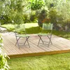 sedie pieghevoli relaxdays verdi, 2 pezzi. Anteprima dell’immagine prodotto 2