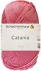 A ball of pink yarn with a label. Produktbild-Vorschau
