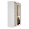 Schwebetürenschrank Kleiderschrank Bella 03, 183 cm, Produktbild-Vorschau 7