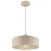 MasterLED Pendelleuchte E27 30 cm Beige Gold Nilo Stahl für Produktbild-Vorschau 1