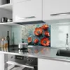 Küchenrückwand Spritzschutz Glas mit Motiv Blumenmeer 40 x Produktbild-Vorschau 2