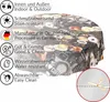 Tischdecke Wachstuch Essen Schwarz Robust Wasserabweisend Produktbild-Vorschau 5