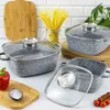 KlönBerg 6dílná nepřilnavá sada hrnců s poklicí, Náhled obrázku produktu 5