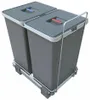 Elletipi Ecofil - Poubelle à encastrer, divisée, 48 l PF01 Voir les images du produit 7