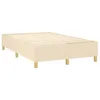 Boxspringbett mit Matratze Creme 120x200 cm Stoff Produktbild-Vorschau 4