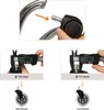 hjh OFFICE Stuhlrollen 5x ROLO SKATE ST 11mm/75mm Ersatz Produktbild-Vorschau 4