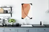 MuchoWow® Poster Kreis - Abstrakt - Aquarell - Terracotta Produktbild-Vorschau 3