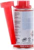 A close-up of a red and white can with a red funnel attachment. Produktbild-Vorschau