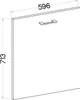 Frontblende für Geschirrspüler + Sockel 60 x 52 x 82 cm – Produktbild-Vorschau 2