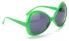 Disco-Brille Party-Brille grün - Einheitsgröße Produktbild-Vorschau 2