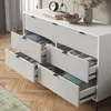 Sideboard  Vicco Eliza Weiß 42 x 81 cm mit 7 Schubladen, Produktbild-Vorschau 5