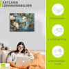 ARTland Leinwandbild Schwebende Magnolie Größe: 40x30 cm Produktbild-Vorschau 3
