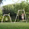 Erweiterbares 2-in-1-Schaukelgestell FOREST ACORN Braun Produktbild-Vorschau 5