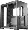 An empty computer case, viewed from the front-right. Voir les images du produit