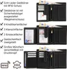 RFID Büffel Echt Leder Geldbörse Portemonnaie Herren mit Produktbild-Vorschau 4