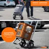 Meister boodschappenwagen, grijs, 54 + 5 liter – Opvouwbare Productafbeelding-voorbeeld 7