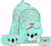 Koala Tyrkysová malá peněženka na suchý zip, dětská Náhled obrázku produktu 9