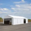 TOOLPORT Skladový stan 5x10 m PVC plachta 700 N bílá Náhled obrázku produktu 2