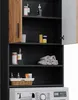 Vicco Skříňka na pračku Irma, 64 x 190.5 cm, Antracit/Dub Náhled obrázku produktu 6