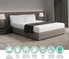 DoubleDry Spannbettlaken Jersey 160x200cm - 100% Baumwolle Produktbild-Vorschau 4