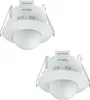 2x Oktaplex Einbau Präsenzmelder 360° Infrarot Produktbild-Vorschau 1
