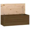 vidaXL Kufer miodowy brąz 89x36,5x33 cm lite drewno sosnowe Podgląd zdjęcia produktu 1