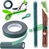 KADAX Garten-Tackerband-Set, 11 mm x 25 m, grün, 20-teilig Produktbild-Vorschau 1