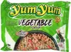 A package of Yum Yum instant vegetable flavor noodles. Produktbild-Vorschau