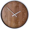 H&S Decoration | Horloge murale - Ronde - 25 cm - Aspect Voir les images du produit 1