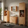 Szafka pod umywalkę Vicco Lucie Bambus 60 x 65 cm z 2 Podgląd zdjęcia produktu 6