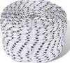 vidaXL Flechtleine Bootsseil Polyester 10 mm 250 m Weiß Produktbild-Vorschau 2