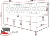 MIRJAN24 Boxspringbett Filip Junior 3 80x200, Einzelbett Produktbild-Vorschau 7
