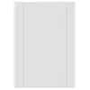 A sheet of graph paper with a margin line on the left. Produktbild-Vorschau
