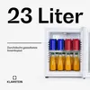 Klarstein Kühlschrank, Mini Kühlschrank mit Glastüre, Produktbild-Vorschau 2