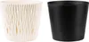 Květináč SANDY ROUND s vkladem 12,8 cm - barva: krémová Anteprima dell’immagine prodotto 8