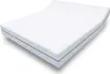 A white mattress with a green stripe along the side, shown from a diagonal angle on a white background. Náhľad obrázku produktu