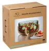 Insalatiera ARHA, 24 cm, vetro, con supporto in legno Anteprima dell’immagine prodotto 9