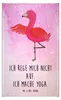 Mr. & Mrs. Panda Handtuch Flamingo Yoga - Aquarell Pink - Produktbild-Vorschau 1