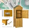 Outsunny Holz Gerätehaus Geräteschrank Gartenschrank 2 Produktbild-Vorschau 7