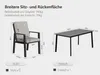 MEXO Gartenlounge-Set Aluminium Garten Essgruppe für 6 Produktbild-Vorschau 7
