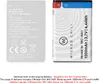 Batteria Wicked Chili 2X compatibile con AMV Fritz!Fon C6 - Anteprima dell’immagine prodotto 9