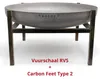 MOODZ Untergestell Square 80 cm Carbon Produktbild-Vorschau 3