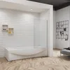 6mm NANO Sicherheitsglas  Festwand 70x140cm Produktbild-Vorschau 1