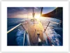 Poster - Poster ohne Rahmen - Segelboot Meer - 40x30 cm - Produktbild-Vorschau 1