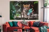 MuchoWow® Poster Panther - Dschungel - Tiere 180x120 cm - Produktbild-Vorschau 2