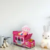 Relaxdays Sitzbox Kinder, Staubox mit Deckel, Spielzeug, Produktbild-Vorschau 2