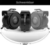 CoolHome Schlauchtrommel 30 + 2 Meter - Schlauchhalter Wand Produktbild-Vorschau 4