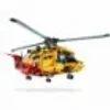 A Lego Technic helicopter on a white background. Produktbild-Vorschau